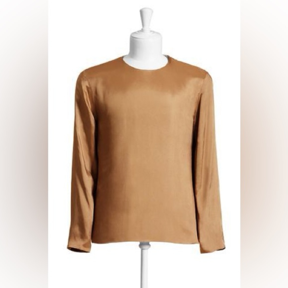 Maison Martin Margiela x hm gold blouse SZ M lightly used
